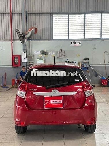 Toyota Yaris màu đỏ 2016 máy 1.5E nhập thái xe zin