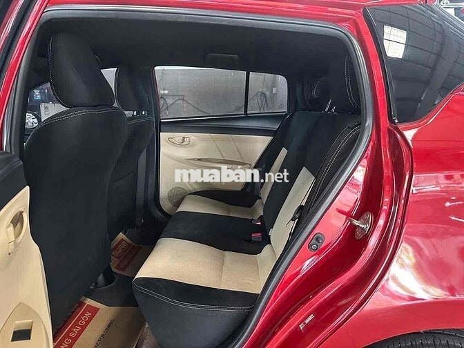 Toyota Yaris màu đỏ 2016 máy 1.5E nhập thái xe zin