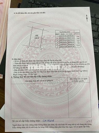 Đón sóng làm đường 1.500 tỷ-Full thổ cư, mặt tiền rộng 7.6m mua là lời