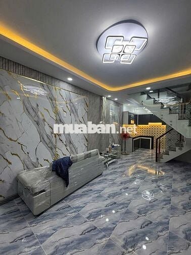 Nhà Diện Tích Đẹp 3,6x10m 1T 1L 2Pn 2Wc, 701 Trần Xuân Soạn Q7