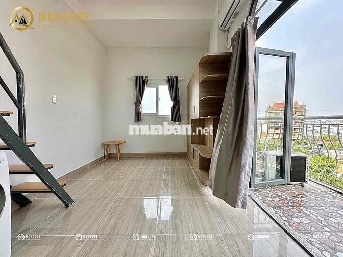 DUPLEX BAN CÔNG - CHUNG CƯ MINI - NGAY ÂU CƠ - MÁY GIẶT RIÊNG