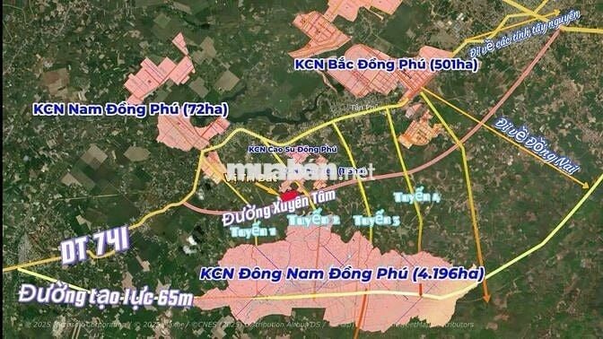 Cần bán nền đất mặt tiền đường xuyên tâm 32m