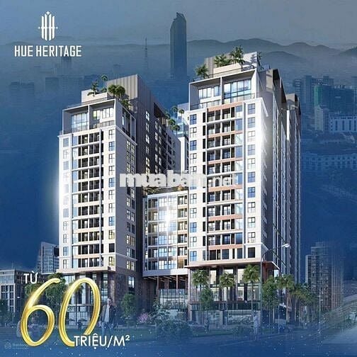 HOT DEAL! CĂN HỘ CAO CẤP HUẾ HERITAGE- GIÁ GỐC CĐT- SỔ HỒNG LÂU DÀI