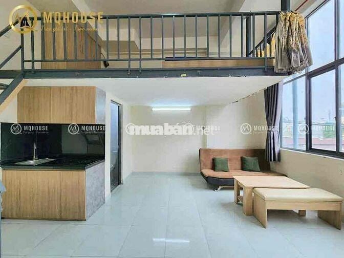 CĂN HỘ CÓ GÁC RỘNG 40m2, CỬA SỔ THOÁNG, AN NINH GẦN CẦU VƯỢT 3 THÁNG 2