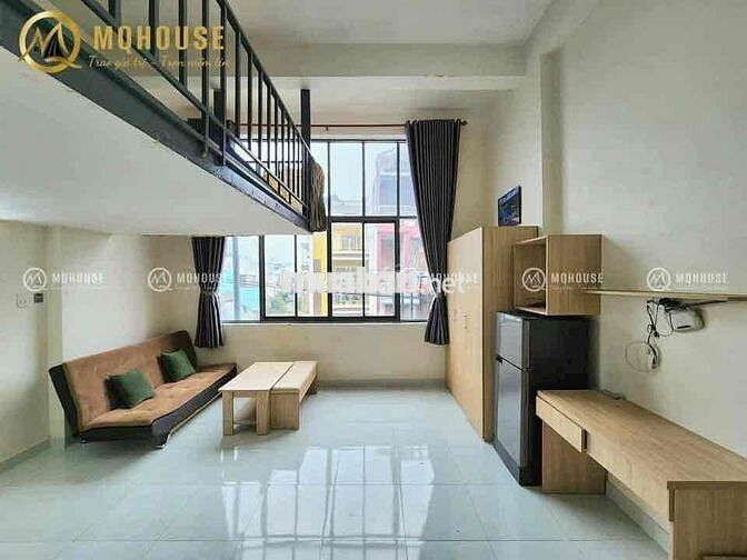 CĂN HỘ CÓ GÁC RỘNG 40m2, CỬA SỔ THOÁNG, AN NINH GẦN CẦU VƯỢT 3 THÁNG 2