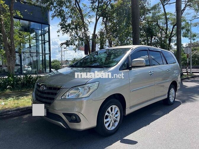 Toyota Innova 2014 2.0E MT Số Sàn Xe 1 Chủ Mua Mơi