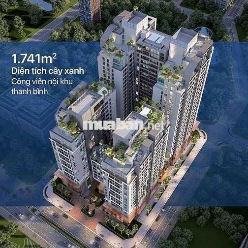 Căn hộ 2PN tại ngã 6 trung tâm TP Huế view Sông Hương chỉ từ 60tr/m2