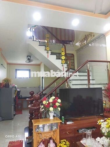 NHÀ MỚI 100%🫰1 TRỆT 2 LẦU ĐƯỜNG TRƯỚC NHÀ 6M.XE HƠI ĐẬU CỬA
