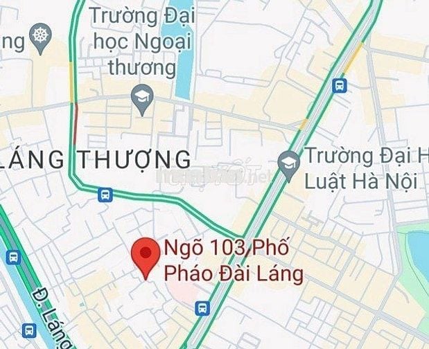 Phòng trọ 14m2 phố Pháo Đài Láng có thang máy
