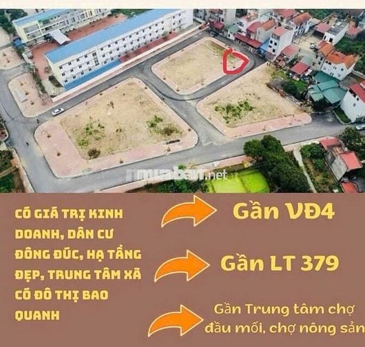 BÁN ĐẤT TẠI ĐÔNG TẢO KHOÁI CHÂU HƯNG YÊN - 107M2 - CHÍNH CHỦ