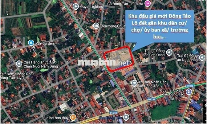 BÁN ĐẤT TẠI ĐÔNG TẢO KHOÁI CHÂU HƯNG YÊN - 107M2 - CHÍNH CHỦ