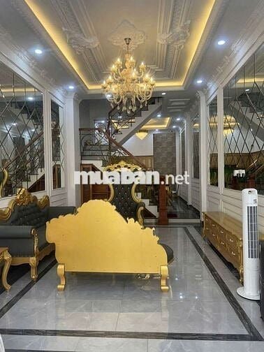 Nhà 1 trệt 3 lầu full nội thất đẹp lung linh đường số 8 BHH B