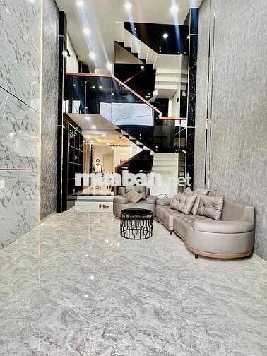Nhà Phố Mới Đẹp DT 260m2 1Trệt 1Lửng 3Lầu 5Pn 5Wc Sẳn Máy Lạnh