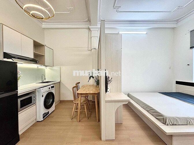 SẴN 1PN FULL NỘI THẤT 40M2 BANCOL VIEW PHỐ NGAY BÌNH THẠNH GẦN Q1