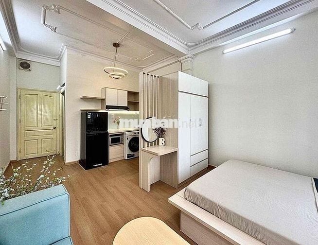 SẴN 1PN FULL NỘI THẤT 40M2 BANCOL VIEW PHỐ NGAY BÌNH THẠNH GẦN Q1