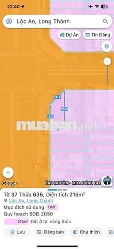 Chính chủ cần bán gấp lô góc hai mặt đường vip nhất khu TDC Lộc An