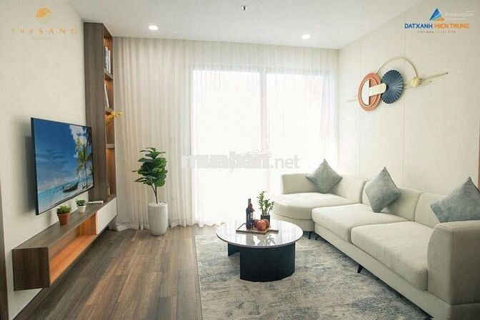 Bán gấp căn hộ 2PN view trực diện biển Mỹ Khê - sổ hồng vĩnh viễn