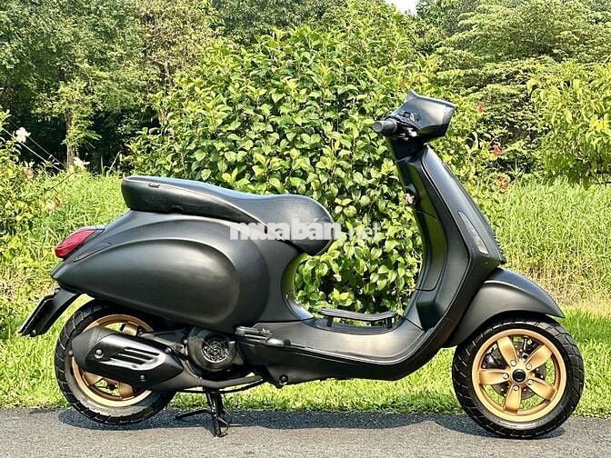 ✅✅ Vespa 125cc. Đen Nhám Sposty.Máy Siêu Chất
