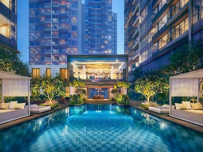 Căn hộ bán hoặc cho thuê tại The River Thủ Thiêm view sông 4PN 203m2