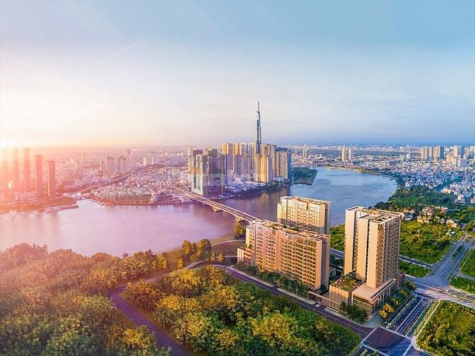 Căn hộ bán hoặc cho thuê tại The River Thủ Thiêm view sông 4PN 203m2