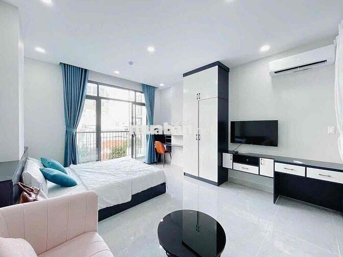 🏡Căn Hộ Ngay Chân Cầu Kiệu - 1PN Full Nội Thất - Bancol Thoáng Mát