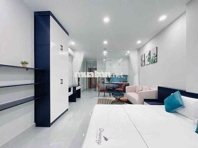 🏡Căn Hộ Ngay Chân Cầu Kiệu - 1PN Full Nội Thất - Bancol Thoáng Mát