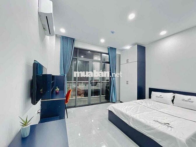 🏡Căn Hộ Ngay Chân Cầu Kiệu - 1PN Full Nội Thất - Bancol Thoáng Mát