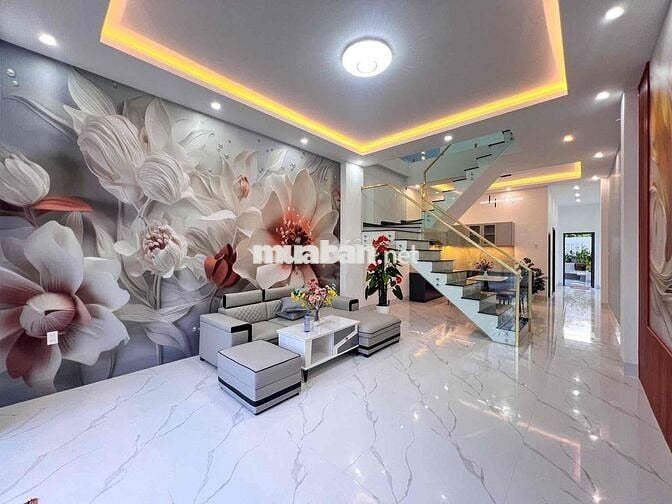 Bán nhà mặt tiền kdc phú an gần bệnh viện hoàn mỹ cửu long giá 3,85 tỷ