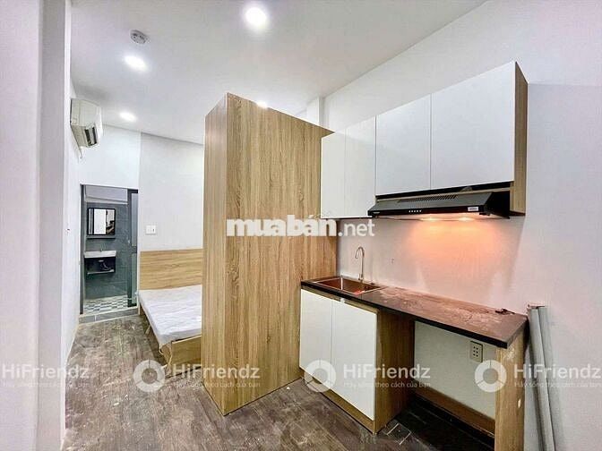 🔥GẦN CÔNG VIÊN GIA ĐỊNH STUDIO 40M2 FULL NT - CỬA SỔ NEW 100%