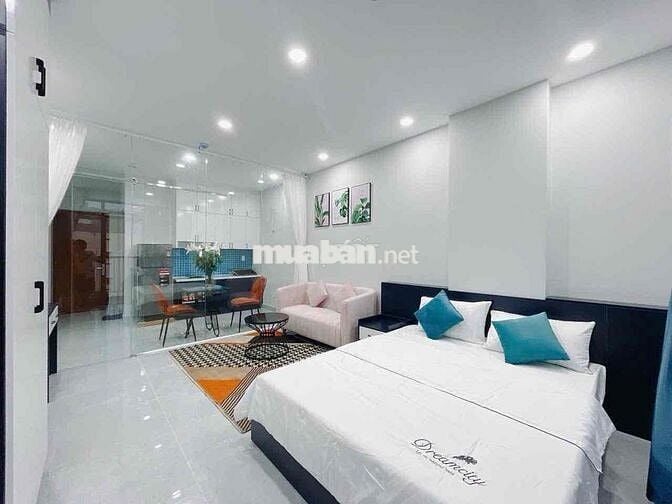 🏡Căn Hộ Ngay Chân Cầu Kiệu - 1PN Full Nội Thất - Bancol Thoáng Mát