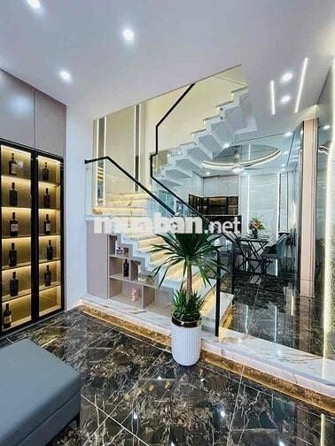 🔥BÁN NHÀ 4 TẦNG MỚI – Ô TÔ VÀO NHÀ – FULL NỘI THẤT CAO CẤP 🔥