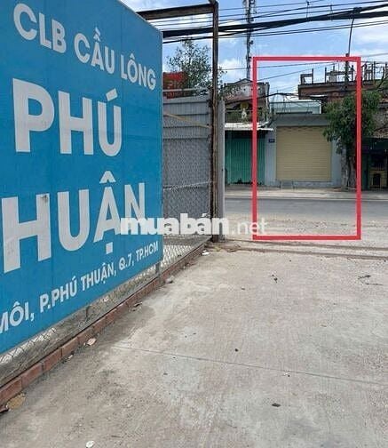 BÁN MẶT TIỀN KINH DOANH GÒ Ô MÔI - PHÚ THUẬN - QUẬN 7 .