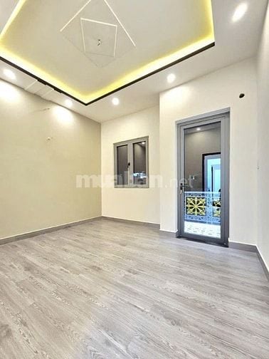 Nhà Mới Ở Ngay, Hẻm Xe Hơi, 03 Tầng, DT 4x15m
