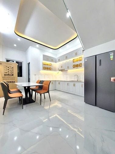 Nhà Mới Ở Ngay, Hẻm Xe Hơi, 03 Tầng, DT 4x15m