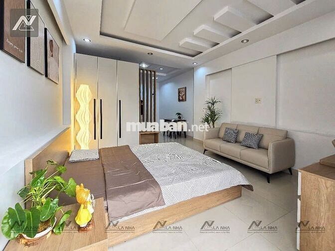 Cho Thuê Căn Hộ 1PN Ban Công ở Chu Văn An gần Hàng Xanh ở Bình Thạnh