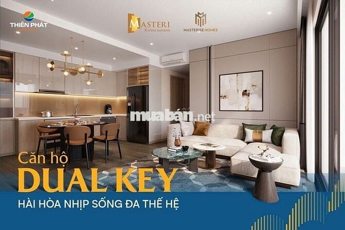 Cơ hội cuối cùng sở hữu căn DualKey tại Masteri ĐN view Sông cực chill