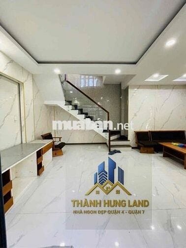 🏡 NHÀ 5 TẦNG NGANG 8 MÉT – PHƯỜNG KHÁNH HỘI QUẬN 4 - HẺM 1 SẸC THOÁNG
