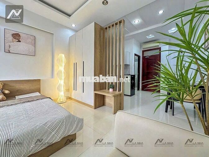 Cho Thuê Căn Hộ 1PN Ban Công ở Chu Văn An gần Hàng Xanh ở Bình Thạnh