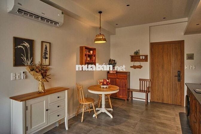STUDIO 1PN 1PK BAN CÔNG FULL NỘI THẤT CHỈ TÍNH ĐIỆN NƯỚC Ở LÊ VĂN THỌ
