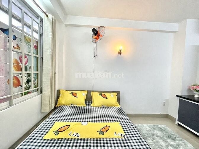PHÒNG FULL NỘI THẤT CỬA SỔ THOÁNG NGAY CÔNG VIÊN GIA ĐỊNH -NGUYỄN KIỆM