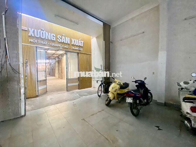 CHO THUÊ MẶT BẰNG 100M2 + KHO HƠN 500M2 GIÁ 30 TRIỆU/THÁNG ĐƯỜNG 2/4