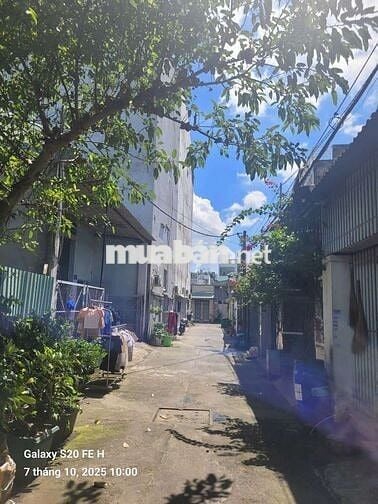 Cần cho thuê nhà P TTN Q12.DT 4*16 1 trệt 1 lầu 3 PN 3WS. Nhà Mới tinh