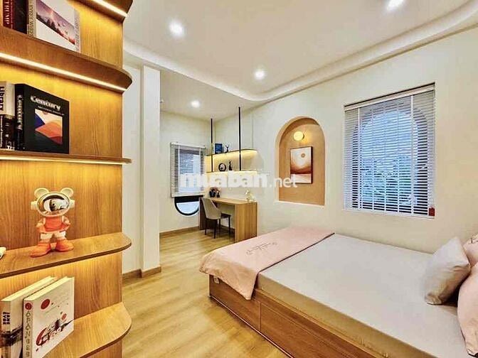 LÔ GÓC 2 MẶT HẺM XVNT – UNG VĂN KHIÊM –FULL NỘI THẤT – NGANG 5.2 M