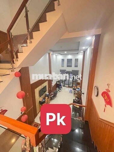 NHÀ MỚI 1 TRỆT 1 LỬNG 2 LẦU 4PN 1PT 3WC