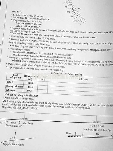 Bán trường mần non tại Thuận An Bình Dương.Trường trên đường lê thị tr