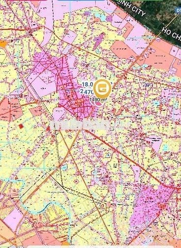 Vỡ Nợ bán gấp 1,469m2 thổ cư 100%. mặt tiền đường tỉnh 823