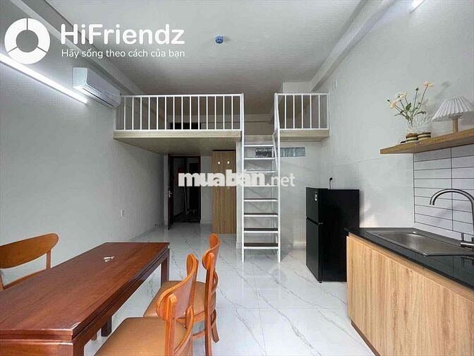 CHO THUÊ CĂN HỘ CÓ GÁC GẦN ĐH VĂN LANG, ĐH CÔNG NGHIỆP, VINCOM,EMART