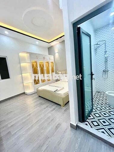 NHÀ ĐẸP 60m²-4PN-Ô TÔ NGỦ TRONG NHÀ - GẦN ĐƯỜNG PHÚ THUẬN QUẬN 7- 7TỶ