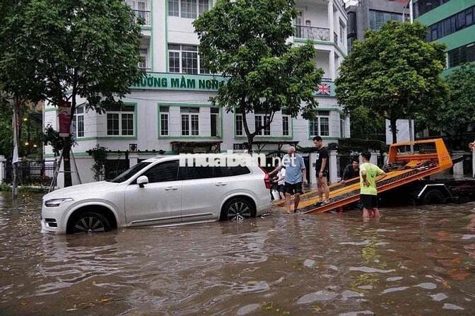 tìm xe ô tô cũ ngập nước lấy việc cho thợ làm
