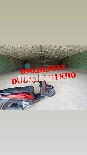 CHO THUÊ kho 375m2 - 18x20m - ĐƯỜNG TẢI LỚN - ĐIỆN 3pha